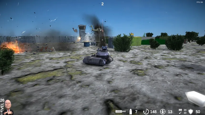 Скриншот 2 к игре Tank Slam
