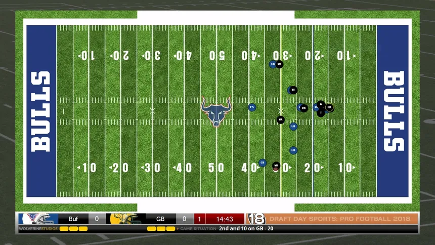 Скриншот 1 к игре Draft Day Sports: Pro Football 2018
