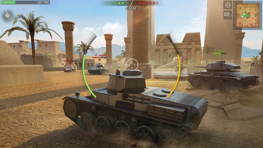 Скриншот 1 к игре Battle Tanks: Танковые битвы времён Второй Мировой