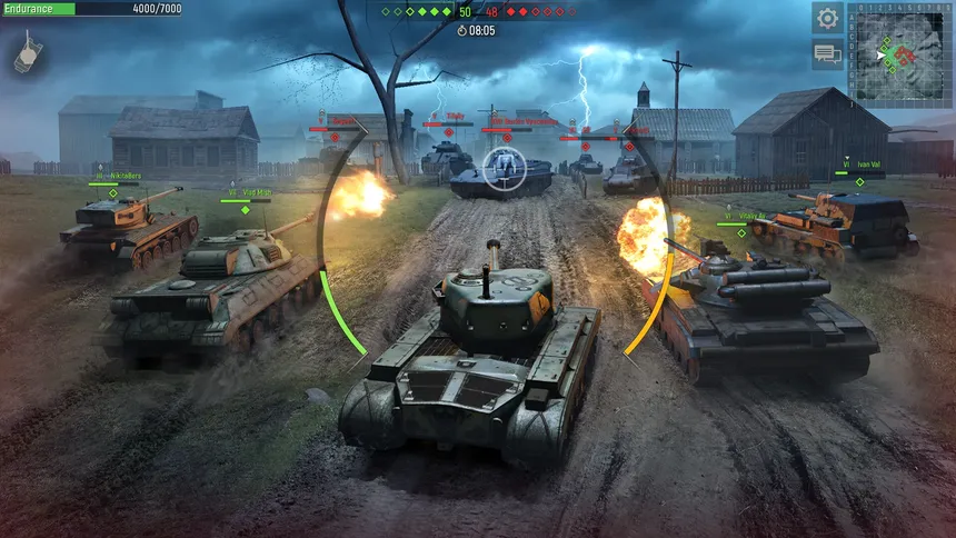 Скриншот 4 к игре Battle Tanks: Танковые битвы времён Второй Мировой