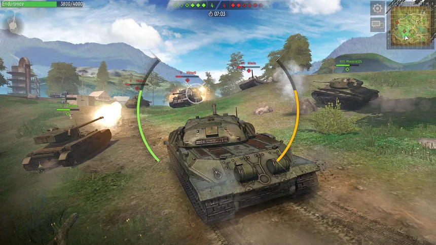 Скриншот 5 к игре Battle Tanks: Танковые битвы времён Второй Мировой
