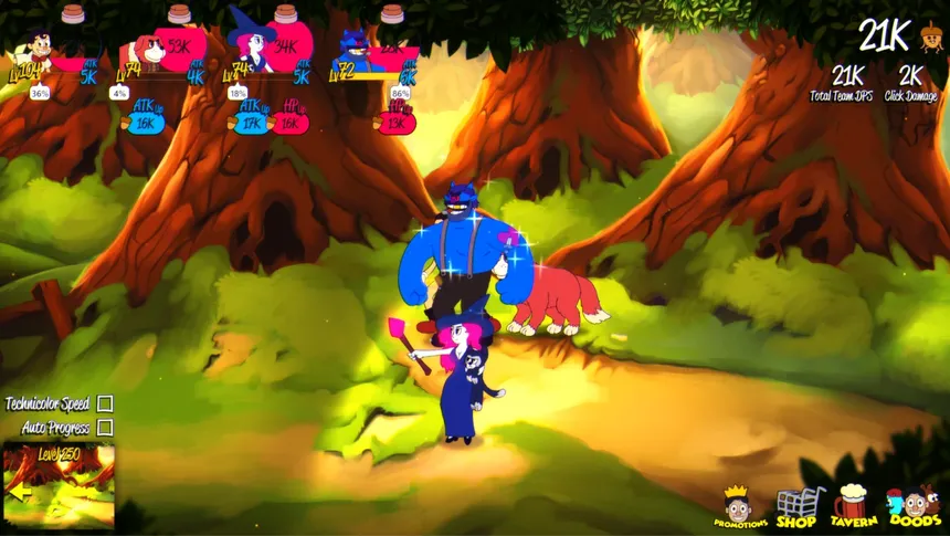 Скриншот 2 к игре Forbidden Clicker Party