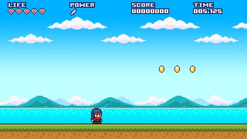 Скриншот 1 к игре Ninja Striker!