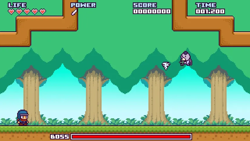 Скриншот 3 к игре Ninja Striker!