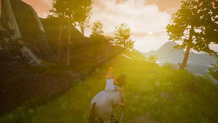 Скриншот 3 к игре Horse Riding Deluxe