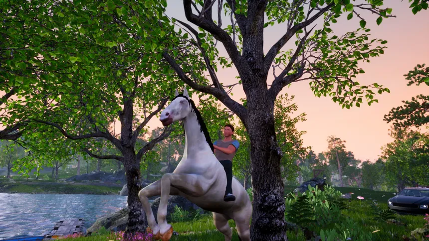 Скриншот 4 к игре Horse Riding Deluxe