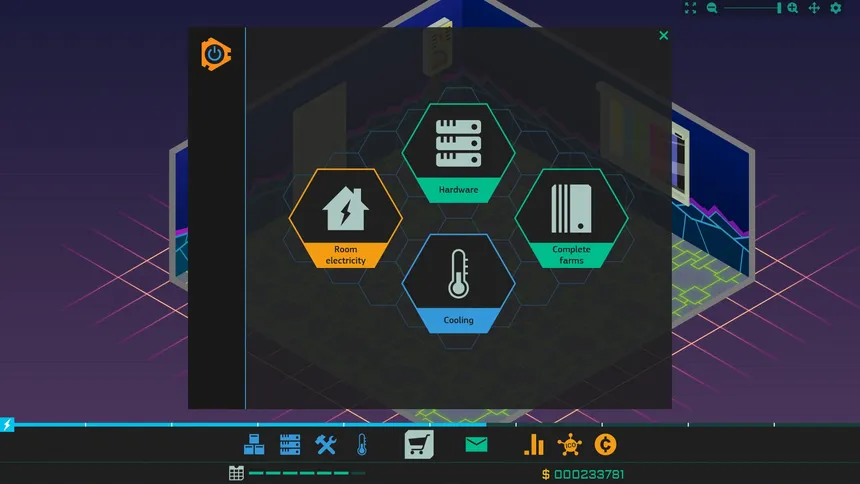Скриншот 2 к игре Bitcoin Mining Empire