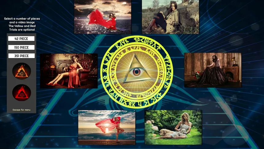 Скриншот 3 к игре Trials of The Illuminati: Women of Beauty Jigsaws