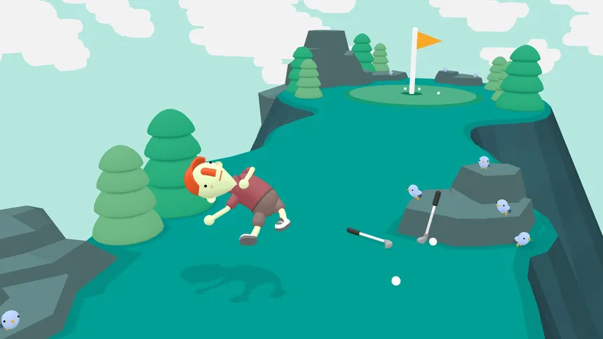 Скриншот 2 к игре WHAT THE GOLF?