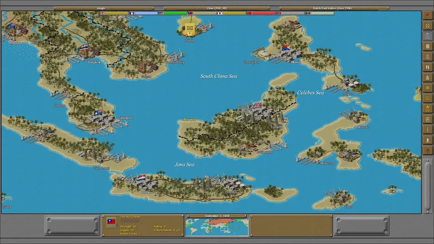 Скриншот 1 к игре Strategic Command Classic: Global Conflict