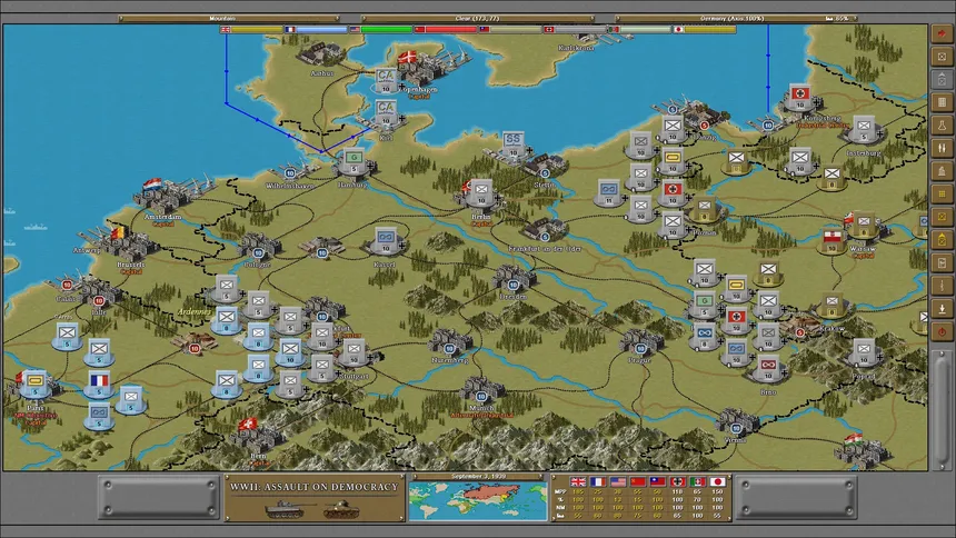 Скриншот 3 к игре Strategic Command Classic: Global Conflict