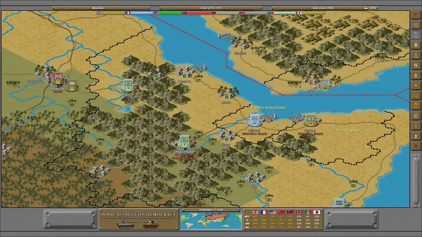 Скриншот 5 к игре Strategic Command Classic: Global Conflict
