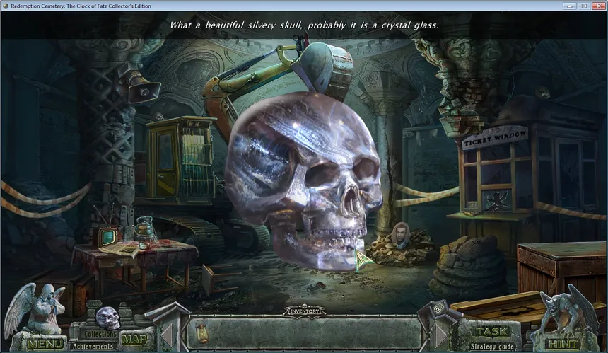 Скриншот 1 к игре Redemption Cemetery: Clock of Fate Collector's Edition