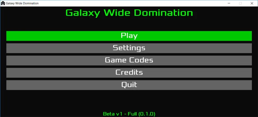 Скриншот 2 к игре Galaxy Wide Domination