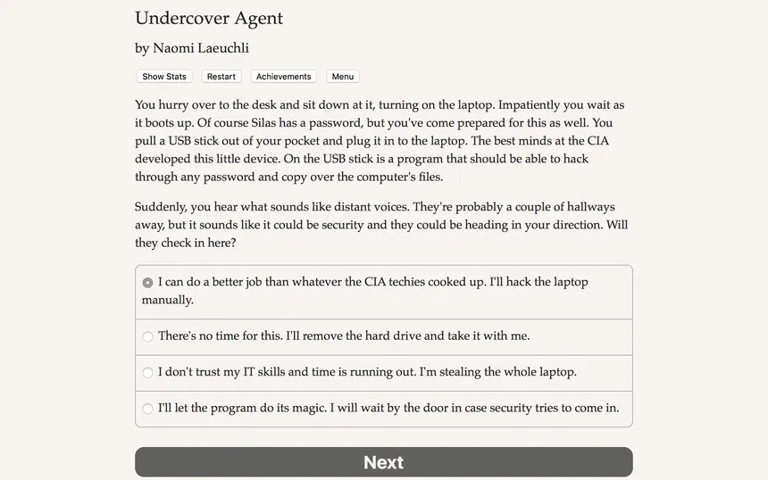 Скриншот 5 к игре Undercover Agent