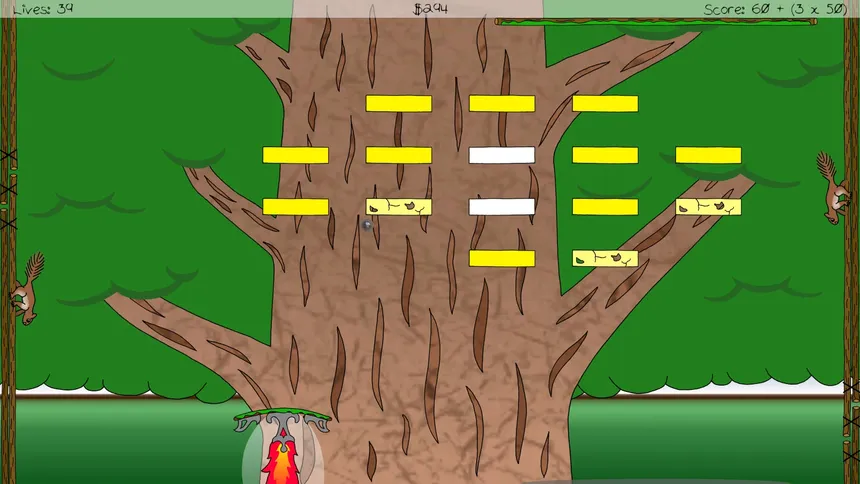 Скриншот 1 к игре Brick vs. Paddle