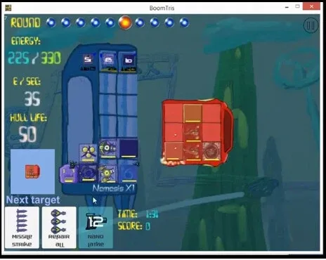 Скриншот 1 к игре BoomTris