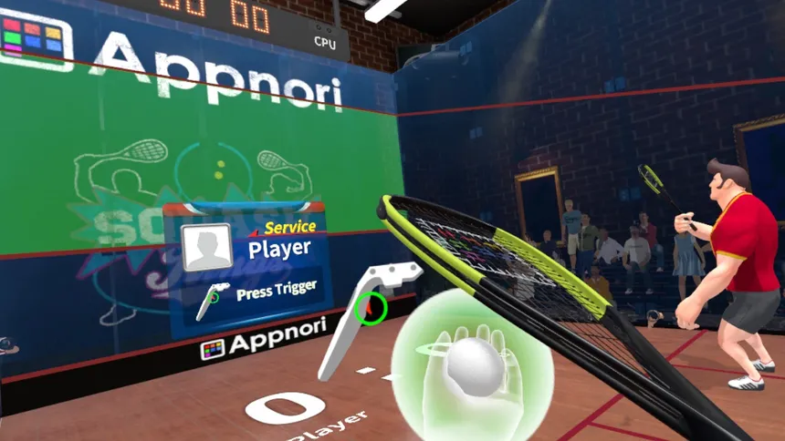 Скриншот 3 к игре Squash Kings VR