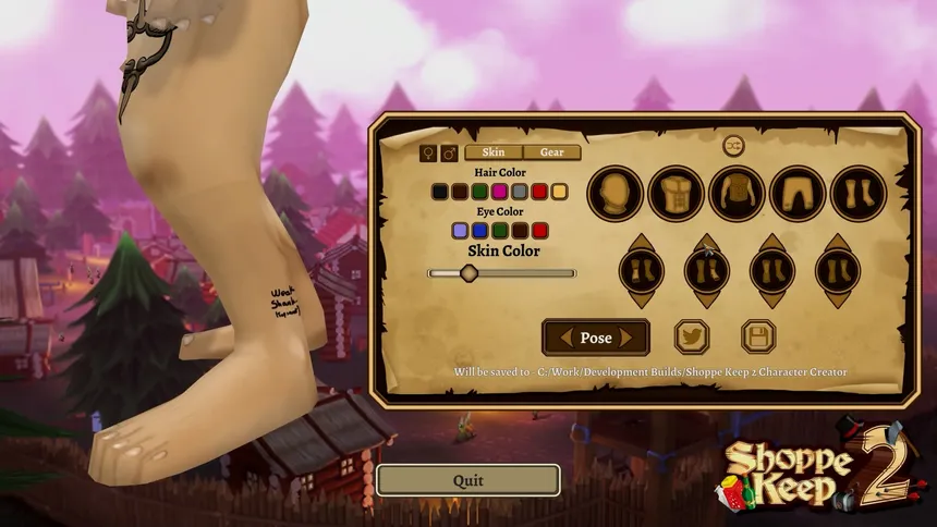 Скриншот 3 к игре Shoppe Keep 2 Character Creator Preview