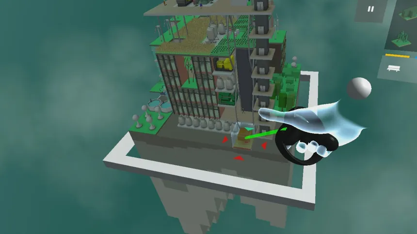 Скриншот 2 к игре Block'hood VR