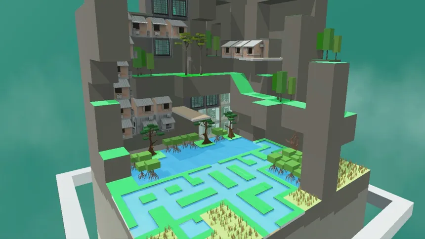 Скриншот 5 к игре Block'hood VR