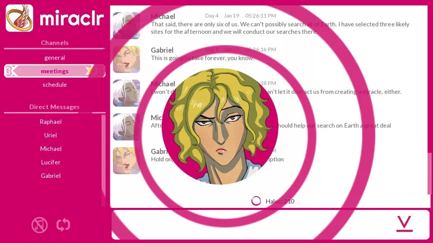 Скриншот 4 к игре miraclr - Divine Dating Sim