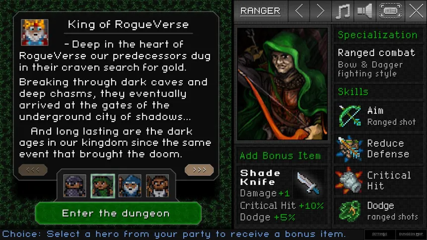 Скриншот 1 к игре RogueVerse