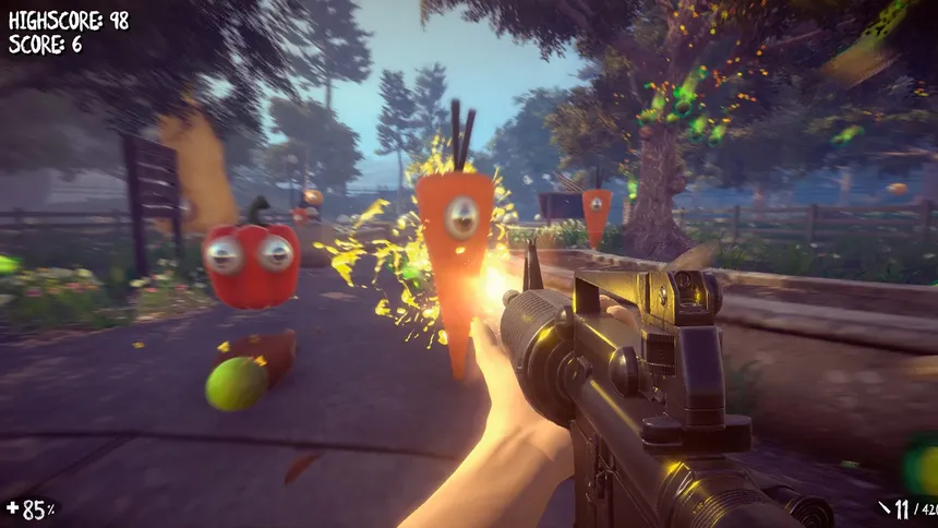 Скриншот 1 к игре VEGGIE KILLER