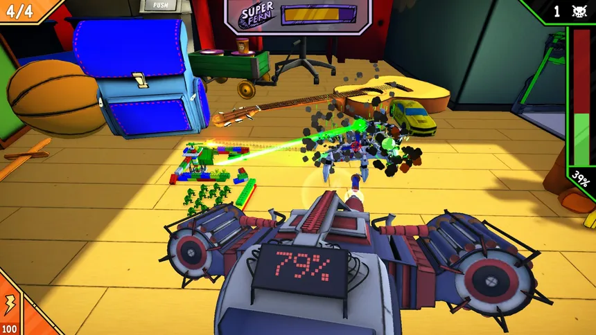 Скриншот 5 к игре Plastic Rebellion