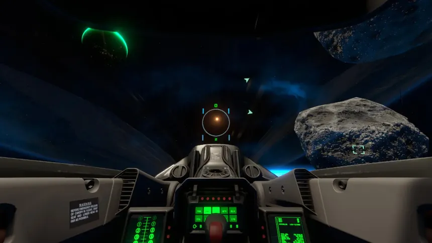 Скриншот 1 к игре AstroBlast VR