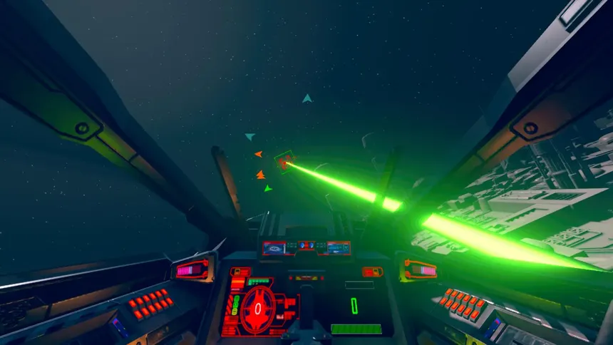 Скриншот 1 к игре Trench Run VR