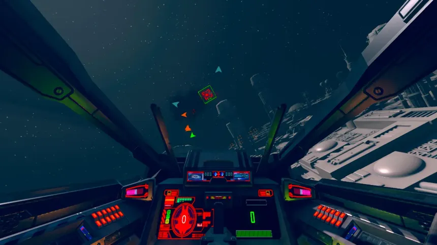Скриншот 2 к игре Trench Run VR