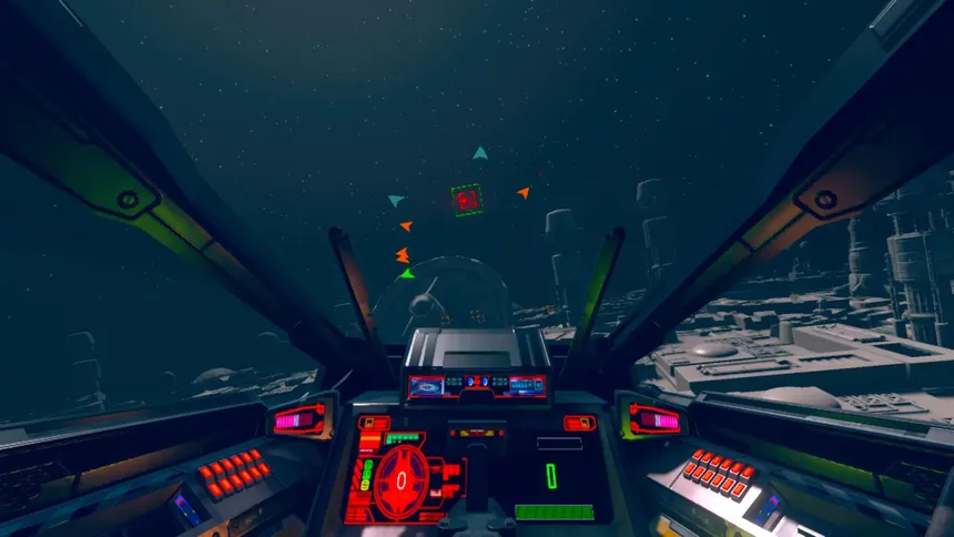 Скриншот 3 к игре Trench Run VR