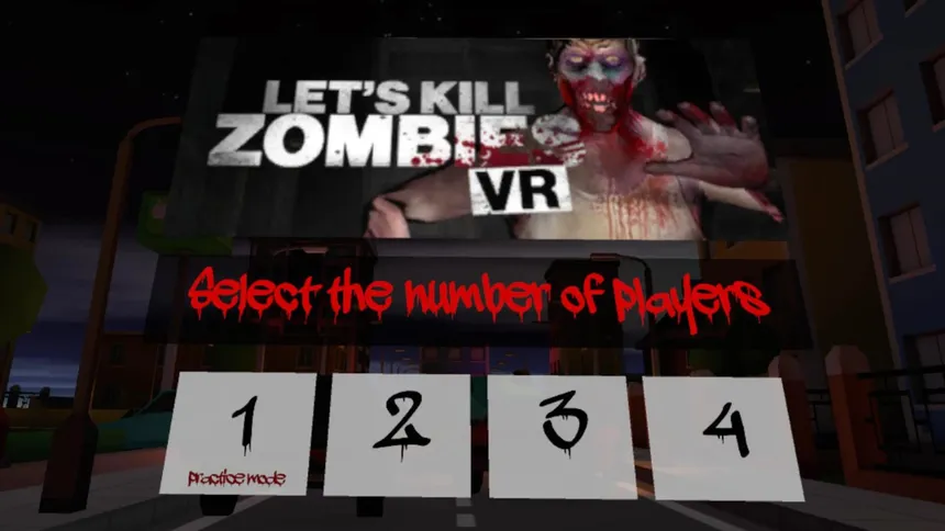 Скриншот 2 к игре Let's Kill Zombies VR