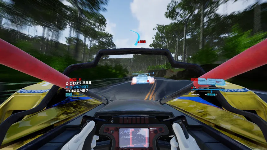 Скриншот 3 к игре ZEROCAR: Future Motorsport
