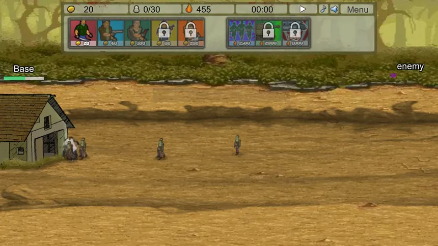 Скриншот 4 к игре Zombie Clicker Defense