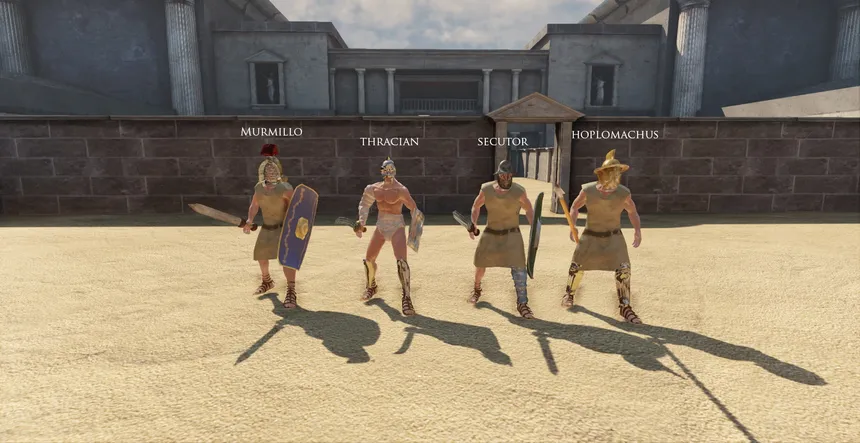 Скриншот 1 к игре Gladiators Of The Arena