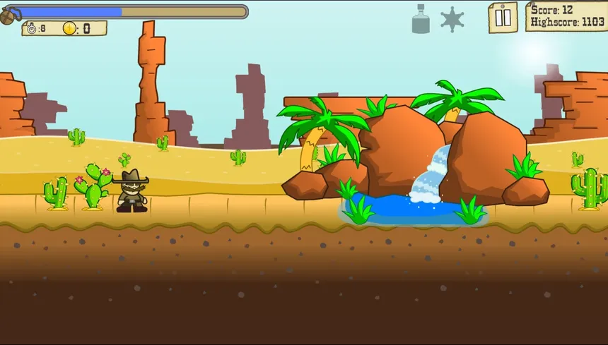 Скриншот 1 к игре Cactus Jumper