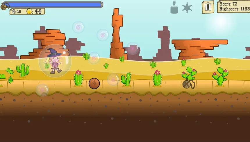 Скриншот 2 к игре Cactus Jumper