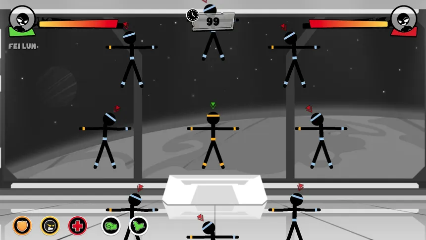 Скриншот 4 к игре Stickman Fighting