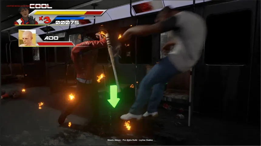 Скриншот 2 к игре Streets Ablaze