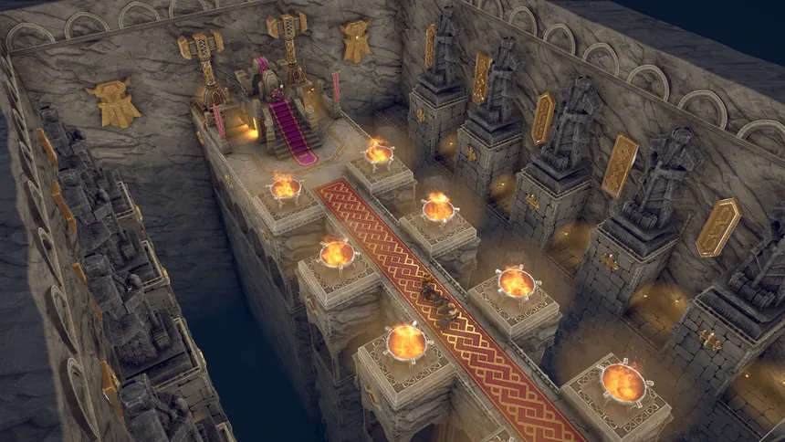 Скриншот 1 к игре King of the Dwarves: Underground City Builder