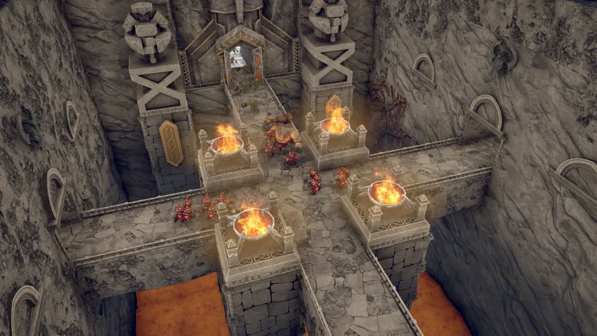 Скриншот 4 к игре King of the Dwarves: Underground City Builder