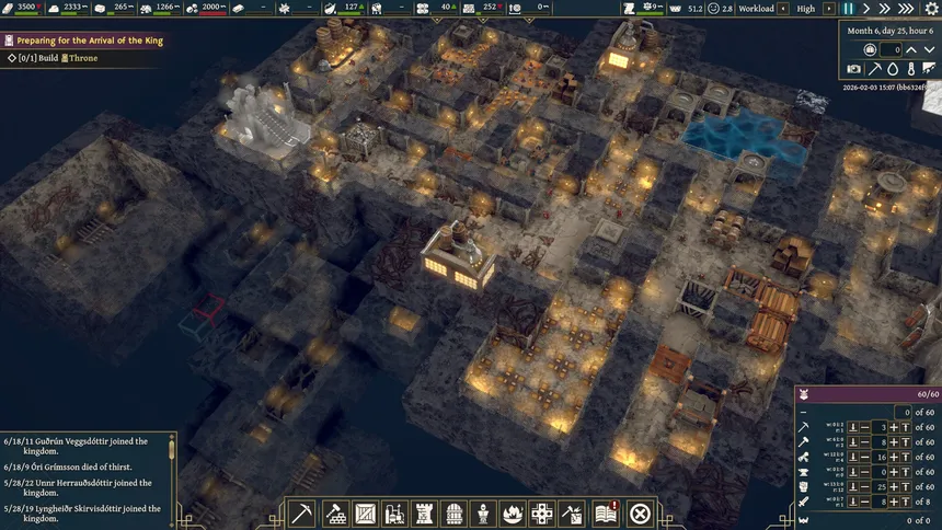 Скриншот 7 к игре King of the Dwarves: Underground City Builder
