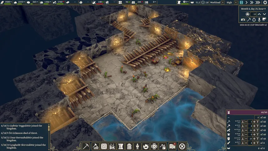 Скриншот 8 к игре King of the Dwarves: Underground City Builder
