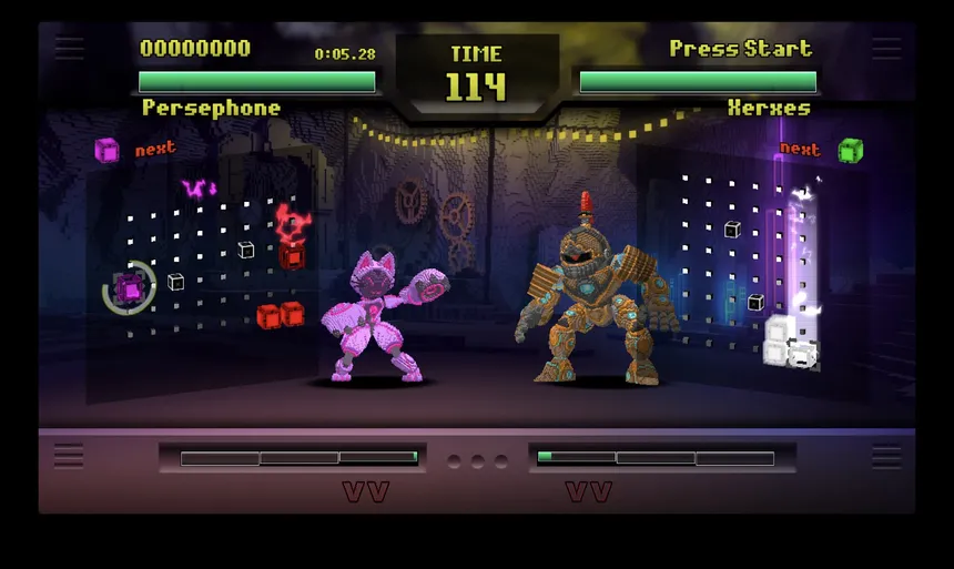 Скриншот 1 к игре Robo Puzzle Smash