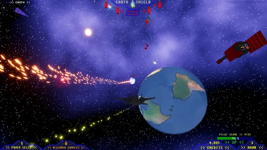 Скриншот 2 к игре Asteroid Defender!