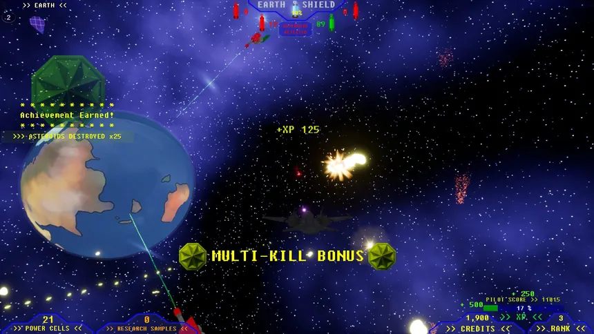 Скриншот 4 к игре Asteroid Defender!