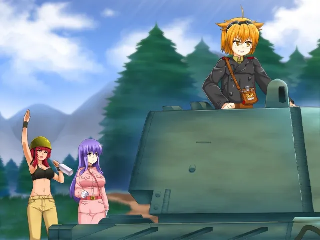 Скриншот 5 к игре ばるばろっさ! ～すすめ? 赤軍少女旅団～(全年齢版)