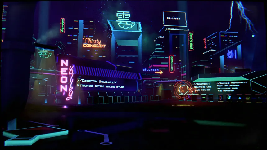 Скриншот 1 к игре Neon Valley: Revenge